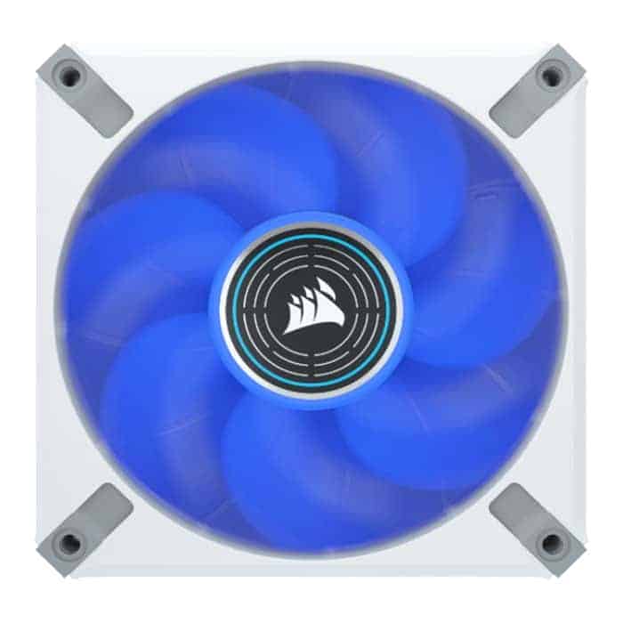 (image for) Corsair ML120 LED ELITE 120mm Blue LED Fan Single Pack White